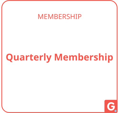 QUARTERLY MEMBERSHIP | Gpl.ONE
